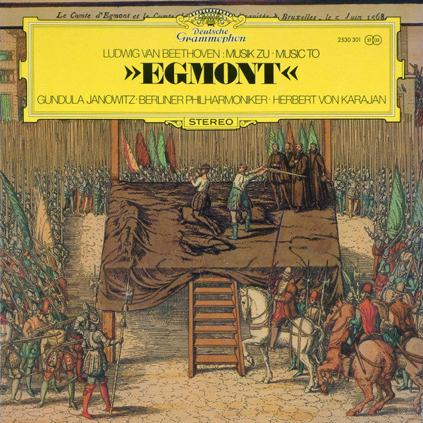 Ludwig van Beethoven, Gundula Janowitz · Berliner Philharmoniker · Herbert von Karajan - Musik Zu = Music To »Egmont«