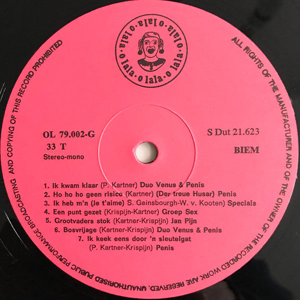 Various - Ik Keek Eens Door Een Sleutelgat