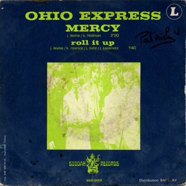 Ohio Express -Mercy / Roll It Up