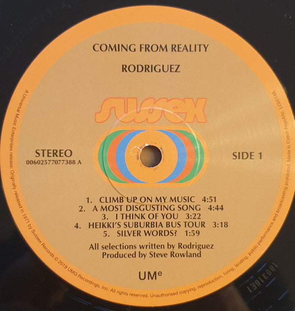 Rodriguez* -Coming From Reality