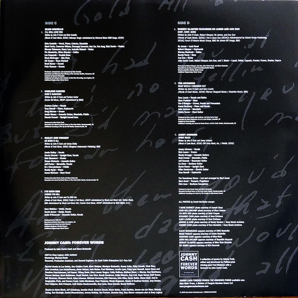 Various -Johnny Cash: Forever Words