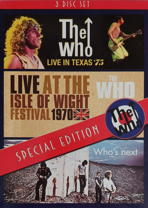 The Who -Live In Texas '75 • Live At The Isle Of Wight '70 • Who's Next - Classic Albums
