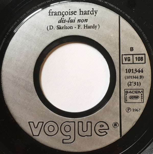 Françoise Hardy -Tous Les Garçons Et Les Filles