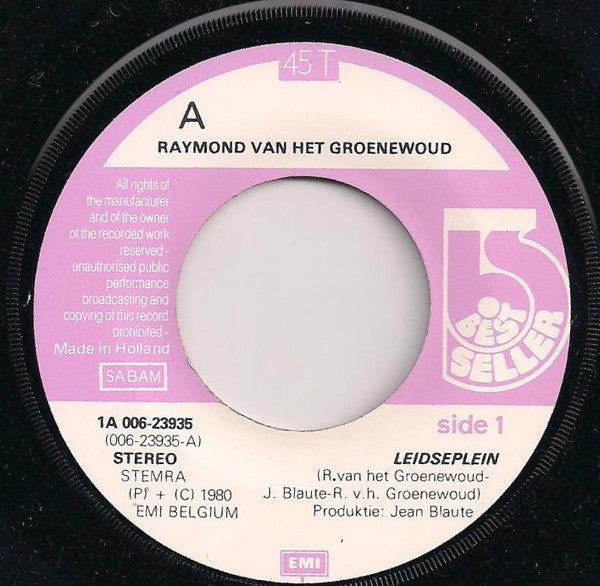 Raymond van het Groenewoud & The Centimeters -Leidseplein