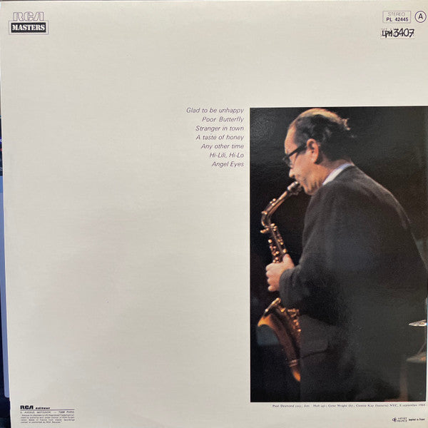 Paul Desmond -Glad To Be Unhappy