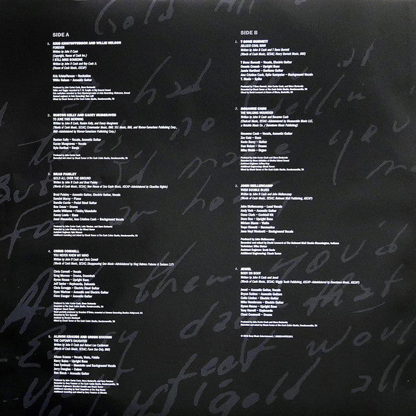 Various -Johnny Cash: Forever Words