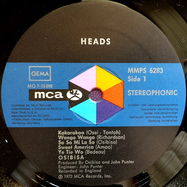 Osibisa -Heads