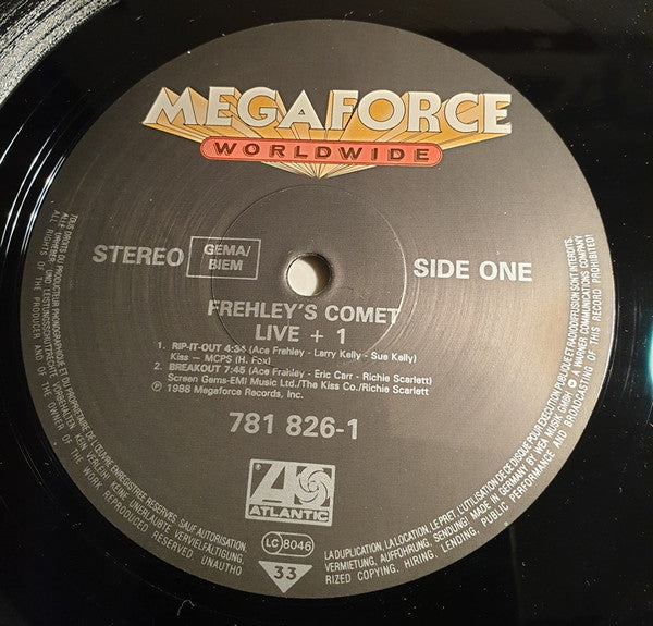 Frehley's Comet -Live + 1