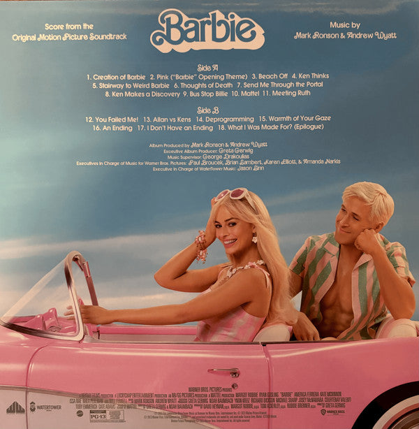 Mark Ronson, Andrew Wyatt -Barbie (Score From The Original Motion Picture Soundtrack)