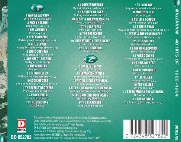 Various -The Millennium Collection (The Best Of Pop Music Of The 20th Century)