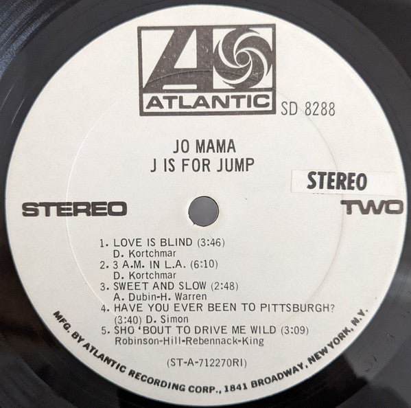 Jo Mama -J Is For Jump