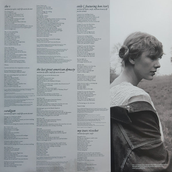 Taylor Swift -Folklore