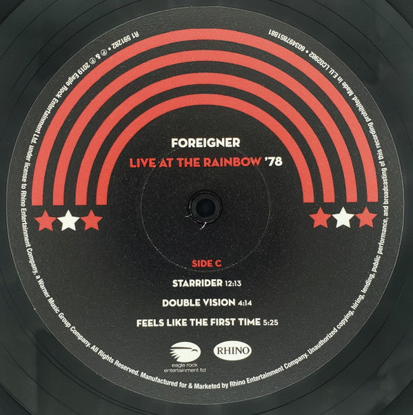Foreigner -Live At The Rainbow '78