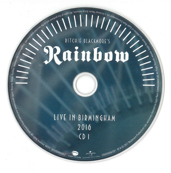 Ritchie Blackmore's Rainbow* -Live In Birmingham 2016