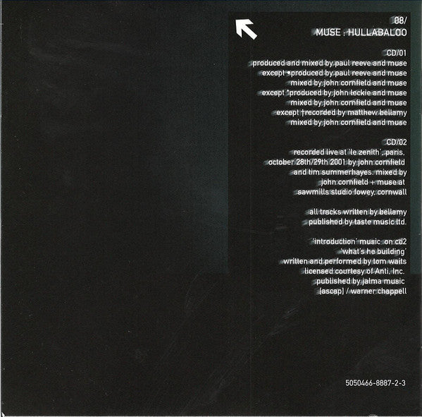 Muse -Hullabaloo Soundtrack