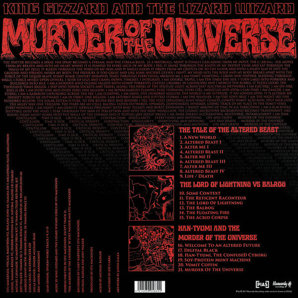 King Gizzard And The Lizard Wizard -Murder Of The Universe
