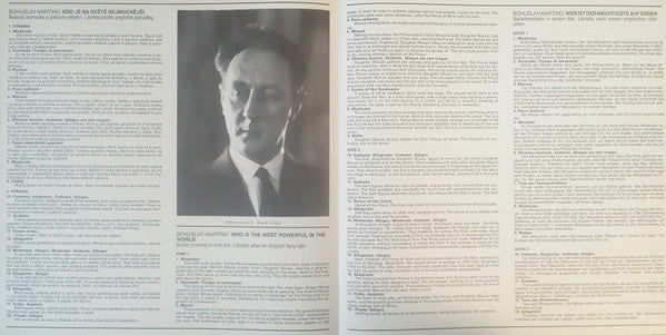 Martinů* - Prague Symphony Orchestra*, Jiří Bělohlávek - Kdo Je Na Světě Nejmocnejší = Who Is The Most Powerful In The World - Ballet Comedy In 1 Act