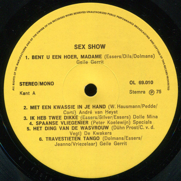 Various -Sex Show
