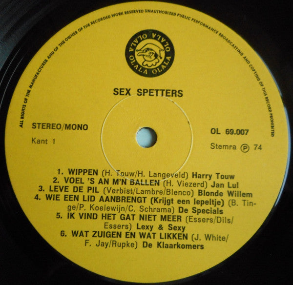 Various -Sex Spetters