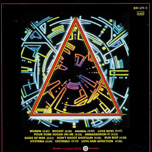 Def Leppard -Hysteria