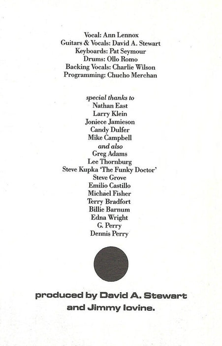 Eurythmics -We Too Are One