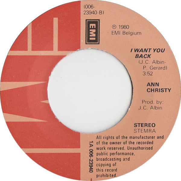 Ann Christy -Made For Love