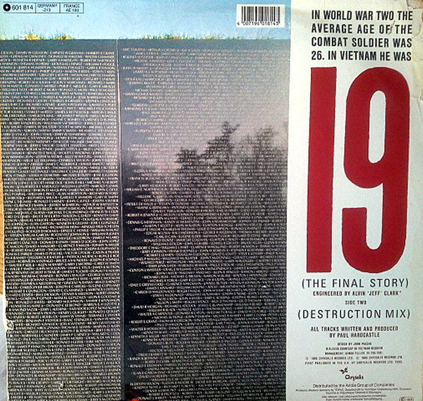 Paul Hardcastle -19 (The Final Story)