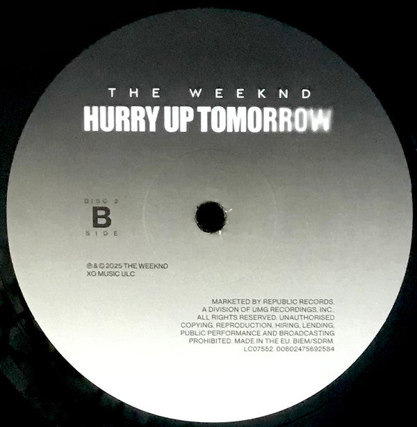 The Weeknd -Hurry Up Tomorrow