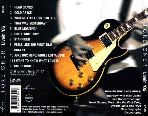 Foreigner -Live In '05