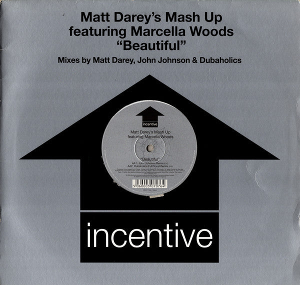 Matt Darey's Mash Up* Featuring Marcella Woods -Beautiful (Mixes By Matt Darey, John Johnson & Dubaholics)