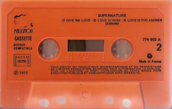 Cerrone - Cerrone 3 - Supernature