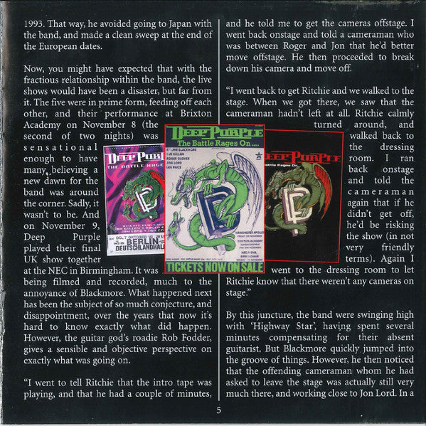 Deep Purple -Live At The NEC 1993
