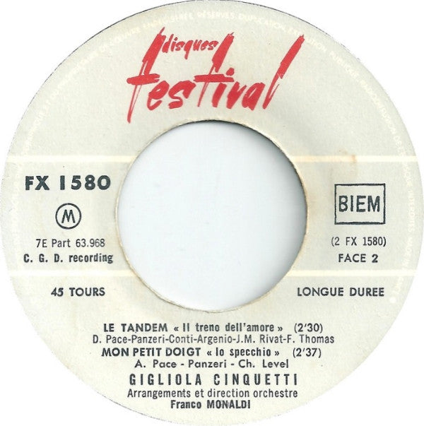 Gigliola Cinquetti -Il Faut Sortir