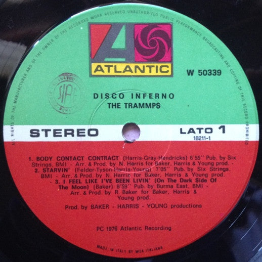 The Trammps - Disco Inferno