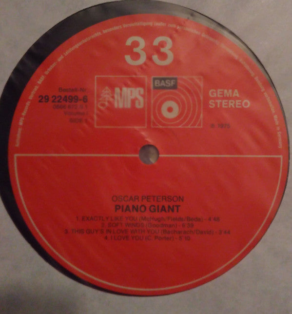 Oscar Peterson -Piano Giant