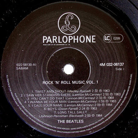 The Beatles - Rock 'n' Roll Music, Volume 1
