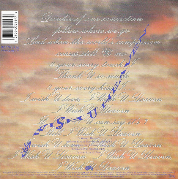 Prince - I Wish U Heaven