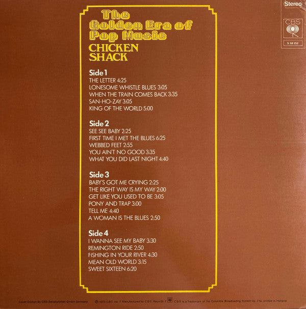 Chicken Shack -The Golden Era Of Pop Music