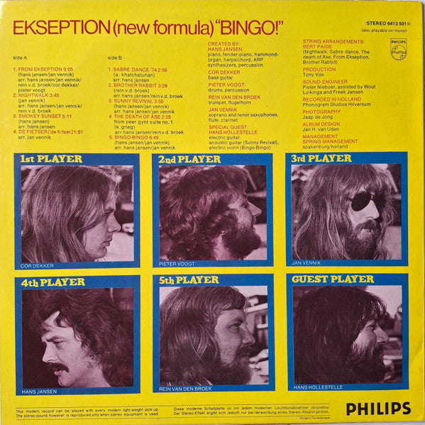 Ekseption (New Formula)* -Bingo