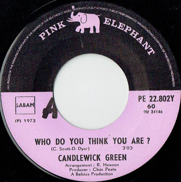 Candlewick Green -Who Do You Think You Are?