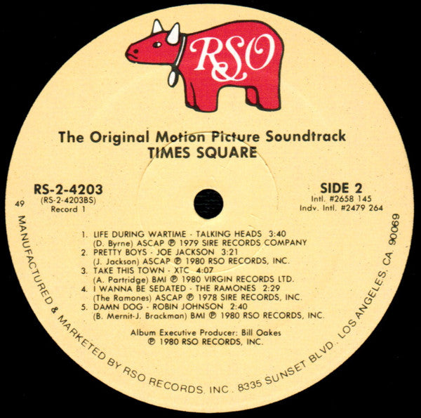 Various -The Original Motion Picture Soundtrack "Times Square"
