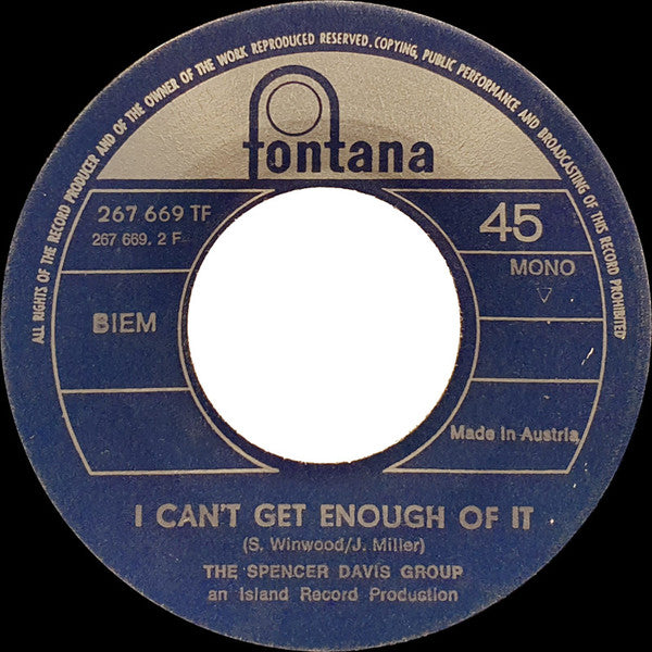 The Spencer Davis Group -I'm A Man