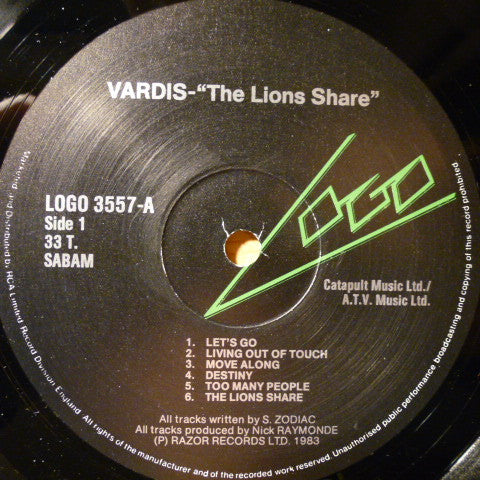 Vardis -The Lions Share