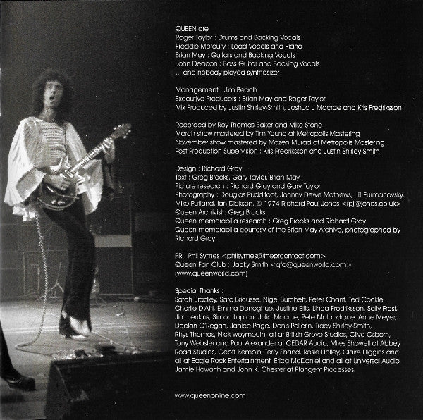 Queen -Live At The Rainbow '74