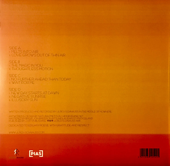 Ulrich Schnauss -No Further Ahead Than Today