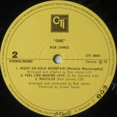 Bob James -One