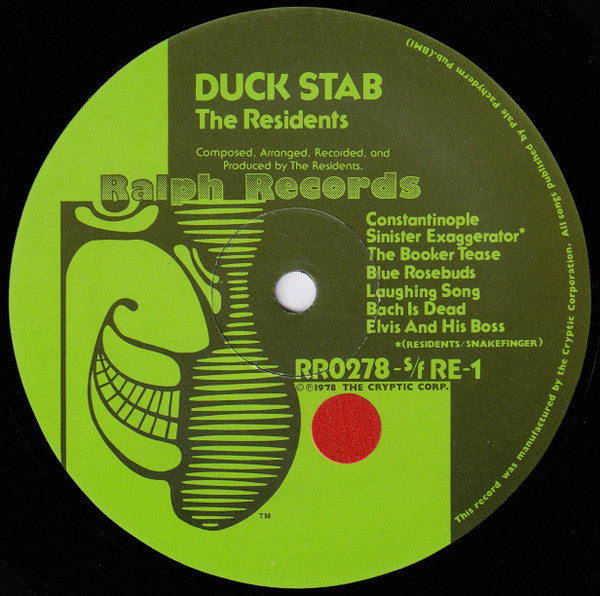 The Residents -Duck Stab / Buster & Glen