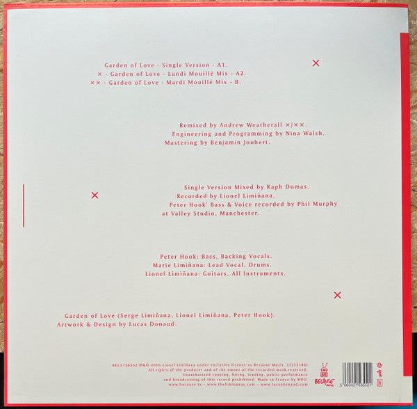 The Limiñanas Feat. Peter Hook -Garden Of Love (Andrew Weatherall Remix)