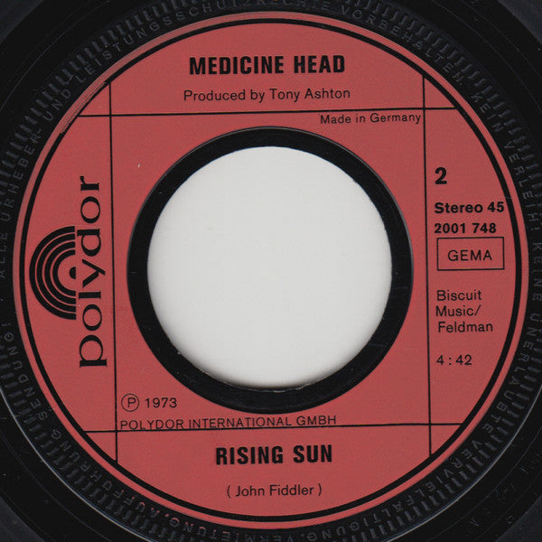 Medicine Head (2) -One & One Is One