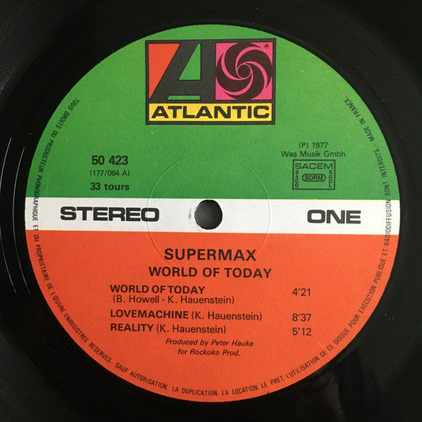 Supermax - World Of Today